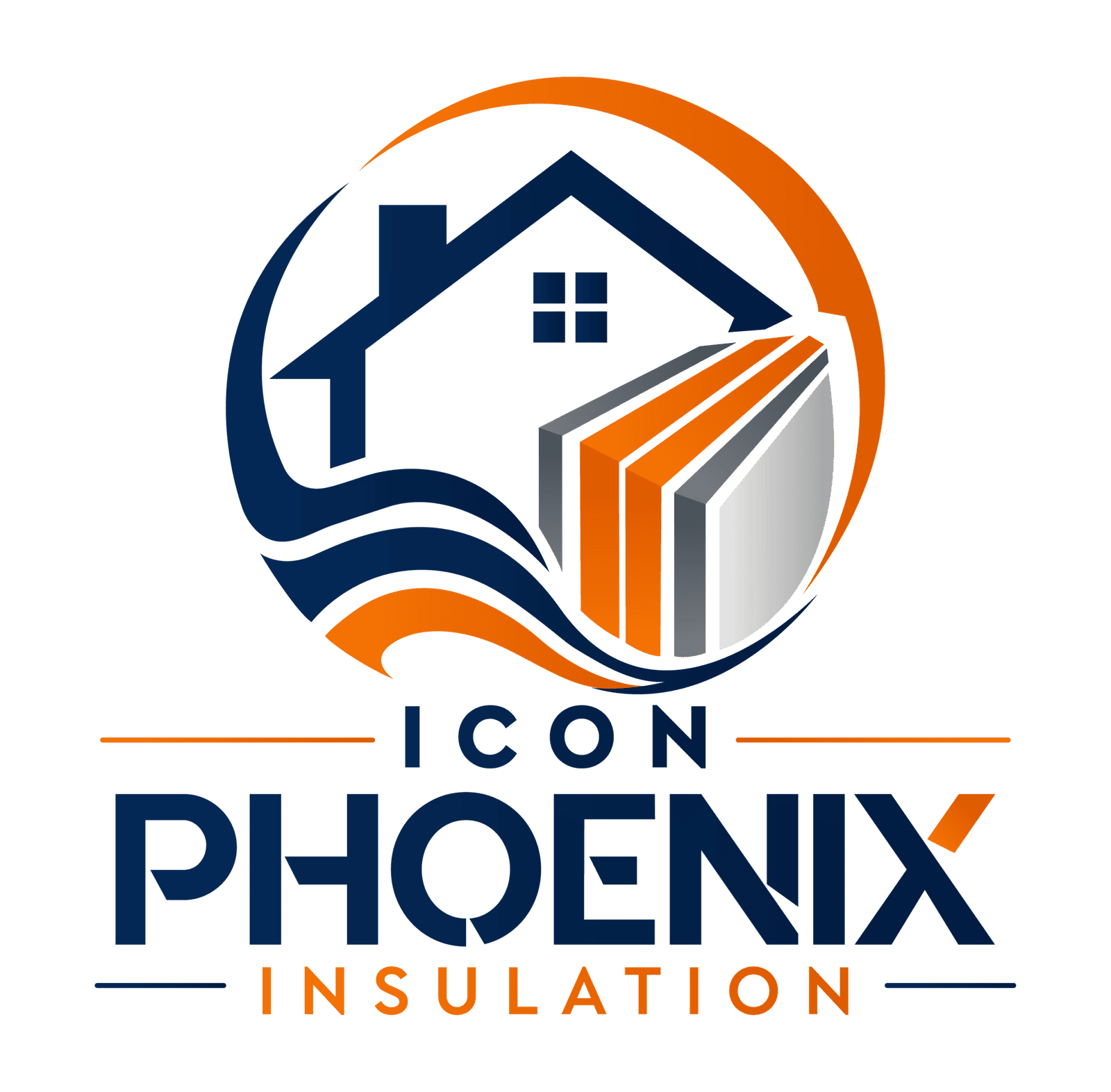 Logo of Iconphoenix insulation and acoustic solutions in California.