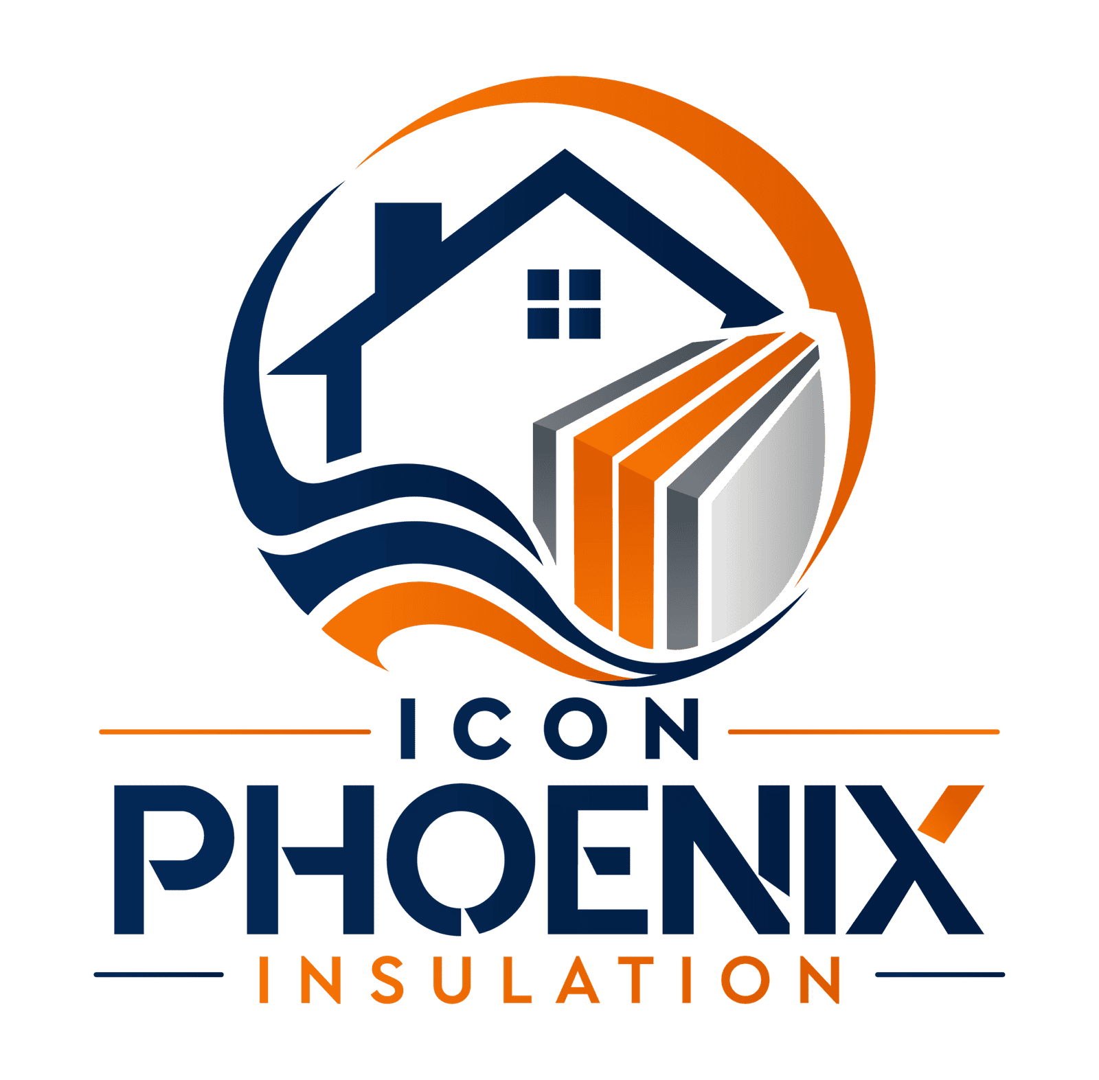 Logo of Iconphoenix insulation and acoustic solutions in California.
